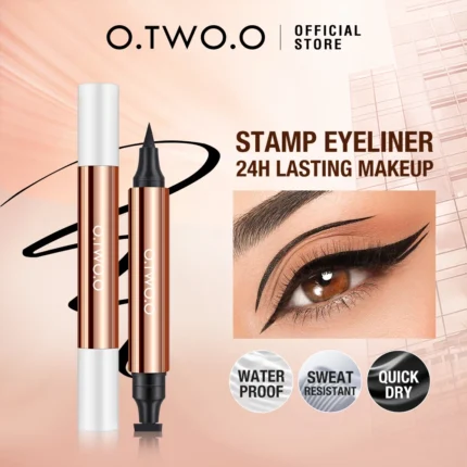 O.TWO.O Eyeliner Pencil Liquid Eye Liner Waterproof Smudge Proof Quick Drying 12 Hour Wear Ultra Fine Black Eyeliner for Arrows - Image 9