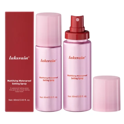 Mattifying Waterproof Setting Spray Glossy Matte Base Makeup Control Oil Non-Sticky Waterproof Make-up Fixer Spray for All Skin - Image 9
