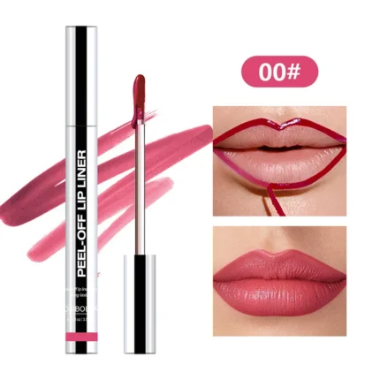 Glossy Peel-off Lip Liner High Pigmented Tattoo Peel Off Waterproof Lasting Non-fading Moisturizing Lip Lipstick Korean Brand - Image 7