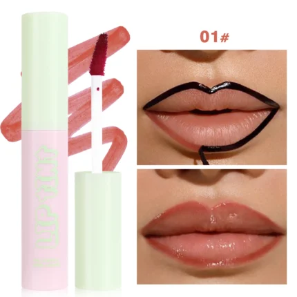 Rose Pink Peel Off Liquid Lipstick Waterproof Long Lasting LipGloss Matte Outline Contour Tattoo Lip Tear Pull LipLiner Cosmetic - Image 10