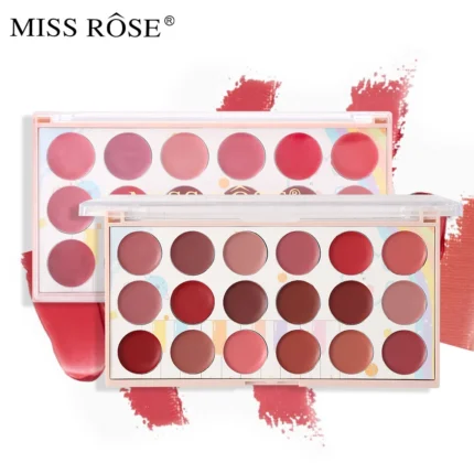 18 Colors Matte Lipstick Palette lip gloss Korean cosmetics lipsticks set makeup for women cheap make up Peel Off Lip Stain - Image 3