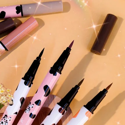 4 Colors Brown Lying Silkworm Liquid Eyeliner Pen Waterproof Big Eyes Makeup Smooth Quick-drying Women Cosmetics Beauty Tools - Image 6