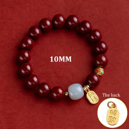 Lucky Wealth Red String Bead Bracelet Bangle Handmade Adjustable Attract Money Wealth Bracelet For Women Men - Image 7