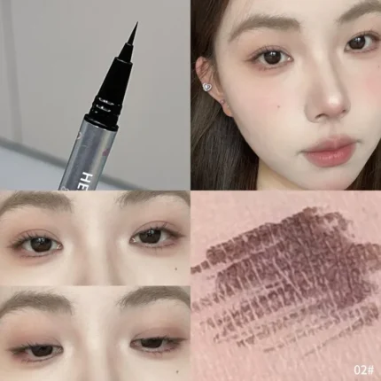 Slim Eyeliner Pencil Lying Silkworm Pen Quick-dry Smudge-proof Eye Liner Pen Waterproof Lasting Smooth Eyeliner Eyes Cosmetics - Image 8