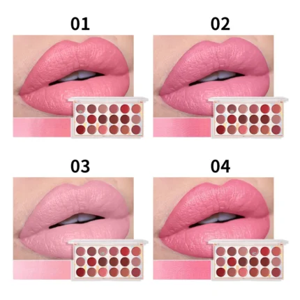 18 Colors Matte Lipstick Palette lip gloss Korean cosmetics lipsticks set makeup for women cheap make up Peel Off Lip Stain - Image 15