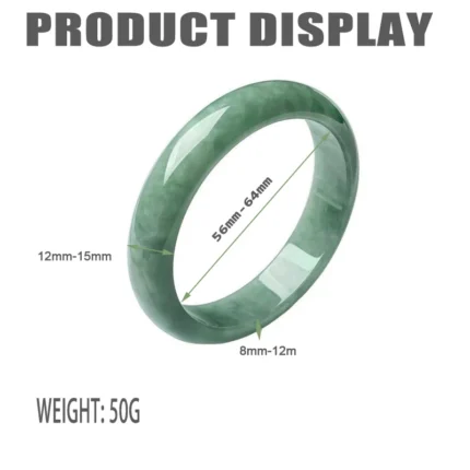 Real Jade Natural Ice Green Jade Bracelet Original Certified Luxury Bracelet For Women Wholesale Gifts Girlfriends - Image 8