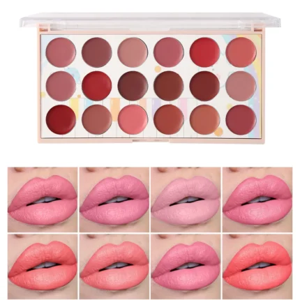 18 Colors Matte Lipstick Palette lip gloss Korean cosmetics lipsticks set makeup for women cheap make up Peel Off Lip Stain - Image 11
