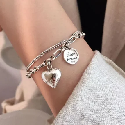 5Pcs Set Gold/Silver Color Fashion Charm Bracelet Women Retro Glossy Geometric Metal Twist Chain Bangles Bracelet Set Jewelry - Image 133