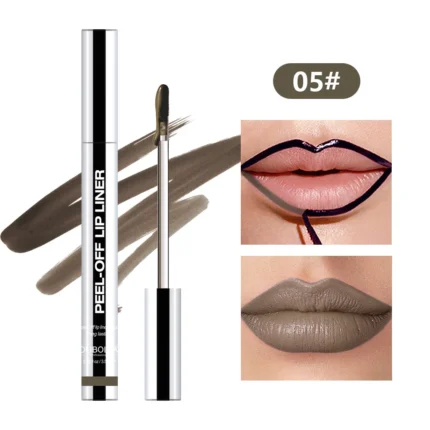 Peel Off Lip Liner Waterproof Long Lasting Liquid Lip Stick Non- Stick Liner Lasting Lip Stain Transfer-proof Lipstick - Image 14
