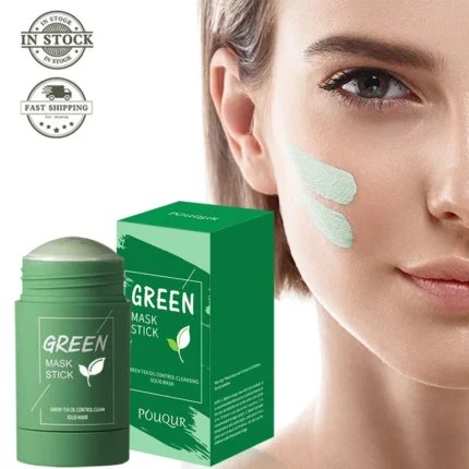 Original Green Tea Solid Mask Remove Blackhead Treat Acne Blemish White Black Dots Clean Stick Cream Pores Shrinking Skin Care - Image 12