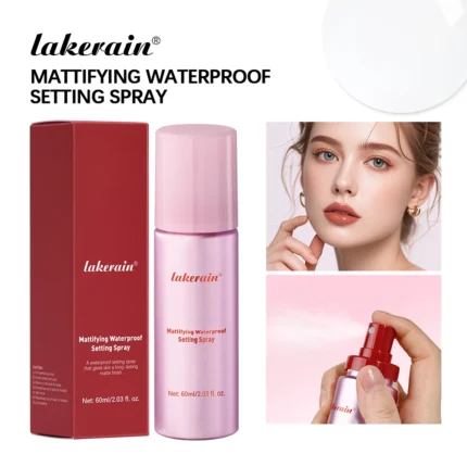 Mattifying Waterproof Setting Spray Glossy Matte Base Makeup Control Oil Non-Sticky Waterproof Make-up Fixer Spray for All Skin - Image 8