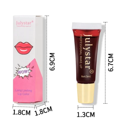 6 Colors Tear-Off Matte Liquid Lipstick Natural Mist Makeup Lip Tint Peel Off Lip Glaze Long Lasting Waterproof Gloss Cosmetics - Image 14