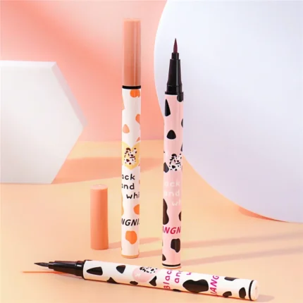 4 Colors Brown Lying Silkworm Liquid Eyeliner Pen Waterproof Big Eyes Makeup Smooth Quick-drying Women Cosmetics Beauty Tools - Image 5
