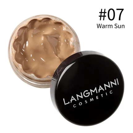 Long Lasting Full Cover Liquid Face Concealer Foundation Waterproof Makeup Base for Dark Circles & Acne Contour Cream Concealer - Image 15