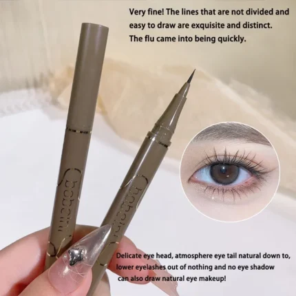 Ultra-Fine Waterproof Liquid Eyeliner – Smudge-Proof, Long-Lasting, Fast-Drying, Easy to Use, Bold Eye Definition for Daily Make - Image 3