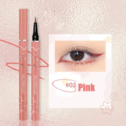 4 Colors Black Matte Liquid Eyeliner Waterproof Lasting Colorful Red Brown Quickily Drying Eyeliner Pencil Eyes Makeup Cosmetics - Image 10