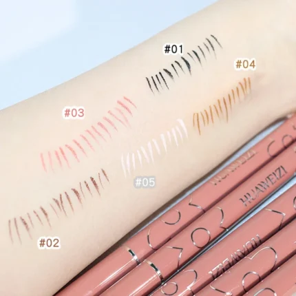 4 Colors Black Matte Liquid Eyeliner Waterproof Lasting Colorful Red Brown Quickily Drying Eyeliner Pencil Eyes Makeup Cosmetics - Image 5