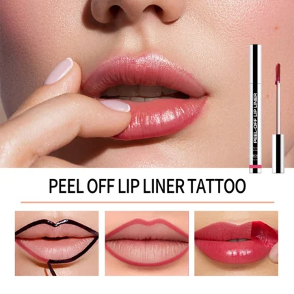 Glossy Peel-off Lip Liner High Pigmented Tattoo Peel Off Waterproof Lasting Non-fading Moisturizing Lip Lipstick Korean Brand - Image 6