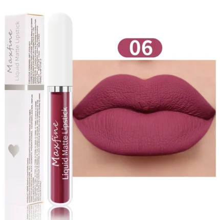 Liquid Matte Lip Gloss High Saturation Color Rendering  Long lasting And Waterproof  Not Easy To Peel Off Liquid Lipstick - Image 16