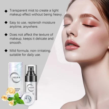 EELHOE Makeup Fixer Spray Waterproof Oil Control Non-sticky Glow Skin Hydration Quick Drying Setting Spray for Makeup Products - Image 3