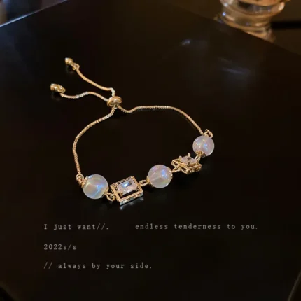 5Pcs Set Gold/Silver Color Fashion Charm Bracelet Women Retro Glossy Geometric Metal Twist Chain Bangles Bracelet Set Jewelry - Image 42