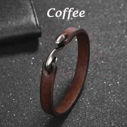 Jiayiqi Vintage Genuine Leather Wrap Cord Cuff Bracelet For Hand Wrist Wristband Men Woman Punk Bangle Couple Jewelry Gift - Image 43