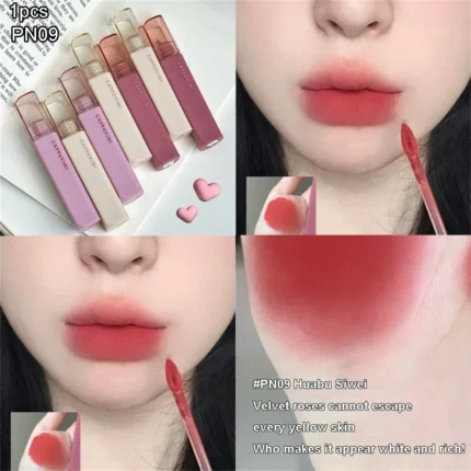 1pcs Summer Matte Lipstick Long Lasting Makeups Liquid Lip Gloss Waterproof Lip Glaze Sheglam  Tint Lip Ink Korean Cosmetic - Image 15