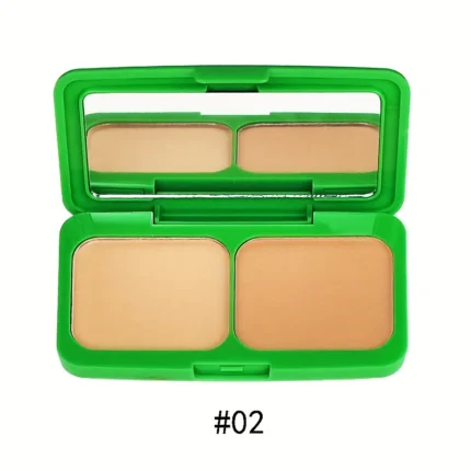3-in-1 Double-Layer Aloe Vera Matte Powder Foundation Waterproof Sweatproof Long-Lasting Oil Control for Summer Makeup Set - Image 18