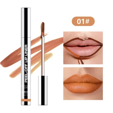 Peel-off Lip Liner Lasting Glossy High Pigmented Tattoo Peel Off Waterproof Non-fading Moisturizing Lip Lipstick Korean Brand - Image 9