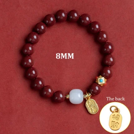 Lucky Wealth Red String Bead Bracelet Bangle Handmade Adjustable Attract Money Wealth Bracelet For Women Men - Image 8