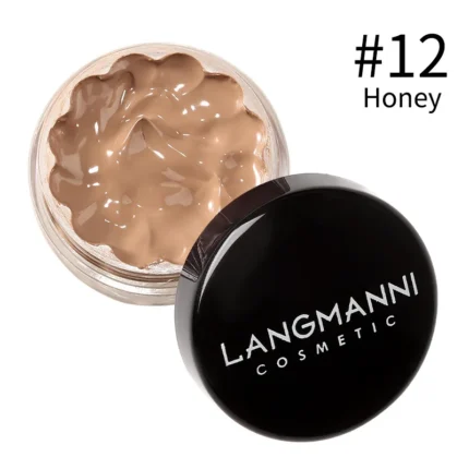 Long Lasting Full Cover Liquid Face Concealer Foundation Waterproof Makeup Base for Dark Circles & Acne Contour Cream Concealer - Image 7