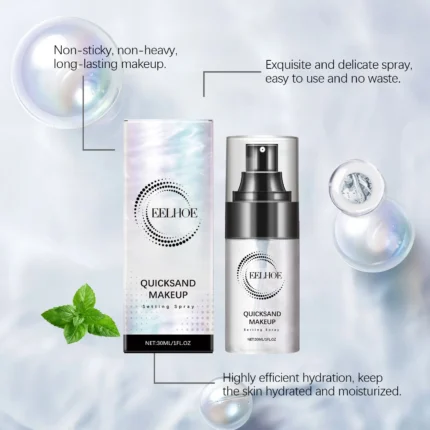 EELHOE Makeup Fixer Spray Waterproof Oil Control Non-sticky Glow Skin Hydration Quick Drying Setting Spray for Makeup Products - Image 15