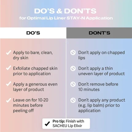 Peel-off Lip Liner Lasting Glossy High Pigmented Tattoo Peel Off Waterproof Non-fading Moisturizing Lip Lipstick Korean Brand - Image 20