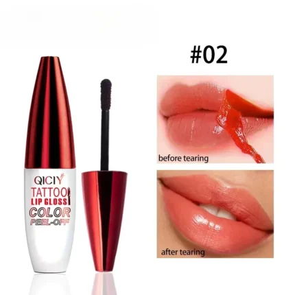 Matte Peel Off Liquid Lipstick Waterproof Longlasting Natural Lip Gloss Makeup Tattoo Non-stick Cup Moisturizing Makeup - Image 10
