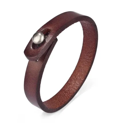 Jiayiqi Vintage Genuine Leather Wrap Cord Cuff Bracelet For Hand Wrist Wristband Men Woman Punk Bangle Couple Jewelry Gift - Image 8