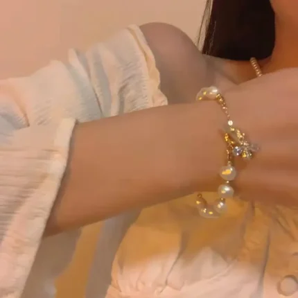 5Pcs Set Gold/Silver Color Fashion Charm Bracelet Women Retro Glossy Geometric Metal Twist Chain Bangles Bracelet Set Jewelry - Image 119