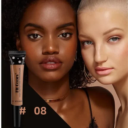 Fit Colors 8 Color Concealer Flexible Moisturizing Liquid Foundation Covering Dark Circles And Acne Spots Face Makeup Concealer - Image 4