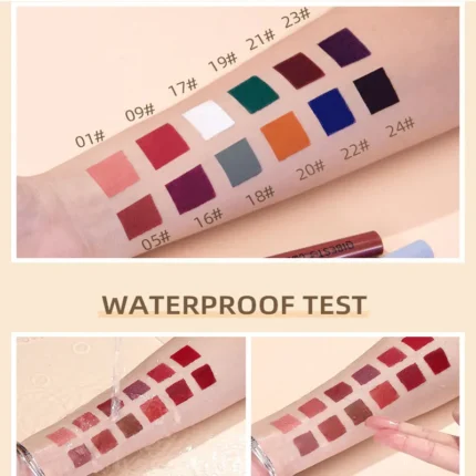 12PCS Liquid Matte Lip Gloss Gift Set Hydrating Lipstick Ink Kit 24 Hour Water Resistant Korean Lip Tint Makeup Women Cosmetic - Image 6