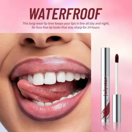 5Pcs/Set Tearing Lipgloss Peel Off Lip Liner Tattoo Waterproof Matte Lip Glaze Brown Contour Non-stick Liquid Lipstick Cosmetic - Image 11