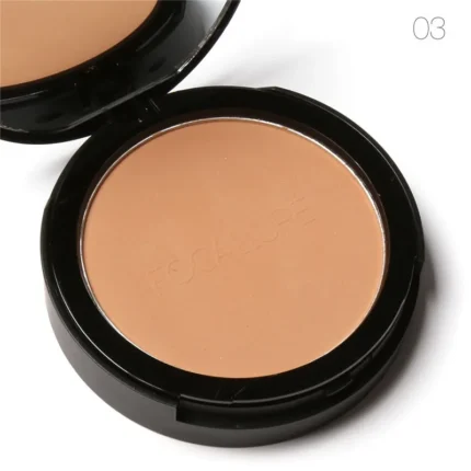 FOCALLURE 3 Colors Make Up Face Powder Brighten Oil-control Nude Makeup Pressed Powder Foundation Makeup Base Cosmetics - Image 7