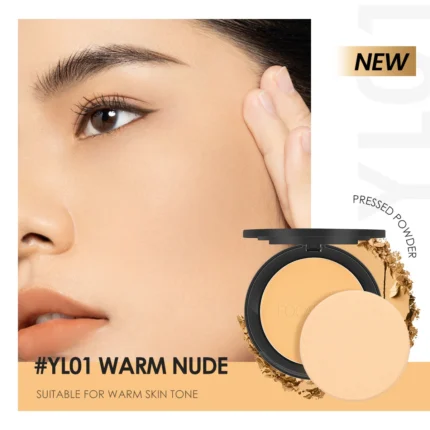 FOCALLURE 3 Colors Make Up Face Powder Brighten Oil-control Nude Makeup Pressed Powder Foundation Makeup Base Cosmetics - Image 10