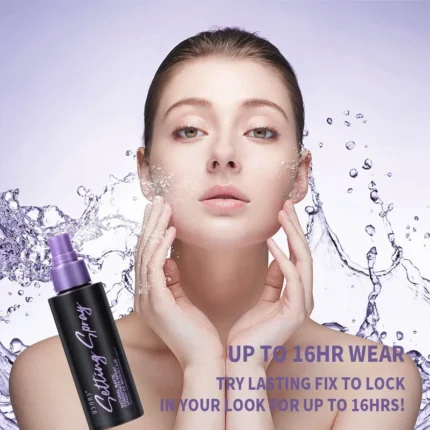 110ml Waterproof Makeup Setting Spray Long-Lasting Oil-Free Natural Finish for Face - Anti-Sweat Beauty Hold Spray - Image 13