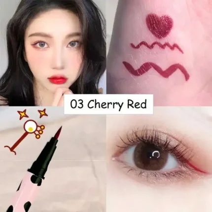 4 Colors Brown Lying Silkworm Liquid Eyeliner Pen Waterproof Big Eyes Makeup Smooth Quick-drying Women Cosmetics Beauty Tools - Image 7