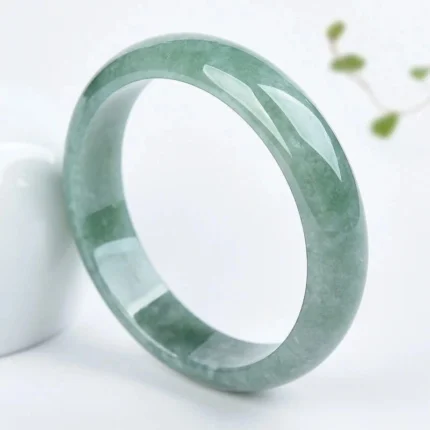 Real Jade Natural Ice Green Jade Bracelet Original Certified Luxury Bracelet For Women Wholesale Gifts Girlfriends - Image 7