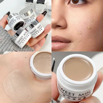 Matte Concealer Palette Cream Texture Covers Acne Marks Dark Circles Multifunction Face Makeup Lasting Brighten Face Cosmetics - Image 7