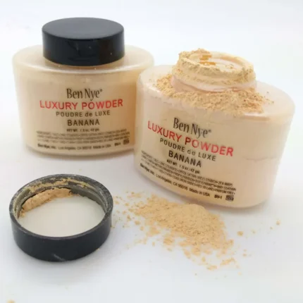 Banana Powder Smooth Loose Oil Control Face Powder Makeup Concealer Mineral Finish Powder Transparent Foundation Korea Cosmetics - Image 10