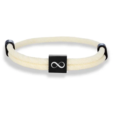 MKENDN Classic Men Infinity Bracelet Adjustable Nautical Rope Bracelets For Women Black Stainless Steel Couple Jewelry Gifts - Image 20