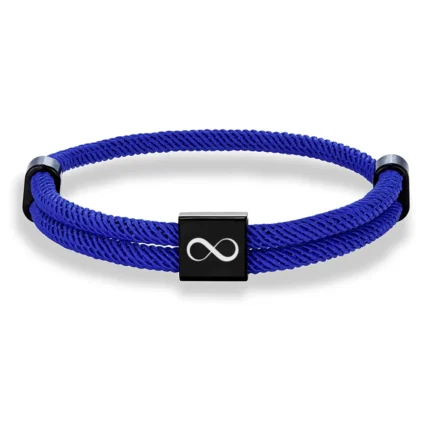 MKENDN Classic Men Infinity Bracelet Adjustable Nautical Rope Bracelets For Women Black Stainless Steel Couple Jewelry Gifts - Image 15