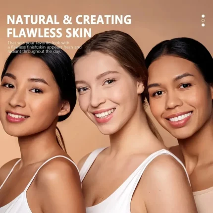 3-color Dark Powder Bronze Powder Dark Skin Foundation Oil Control Concealer Brighten The Face Create Three-dimensional Makeup - Image 5