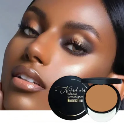 3-color Dark Powder Bronze Powder Dark Skin Foundation Oil Control Concealer Brighten The Face Create Three-dimensional Makeup - Image 17